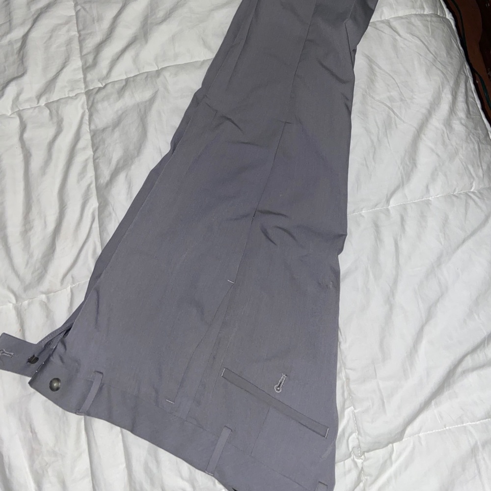 APT. 9 Grey Slim Fit Dress Pants
